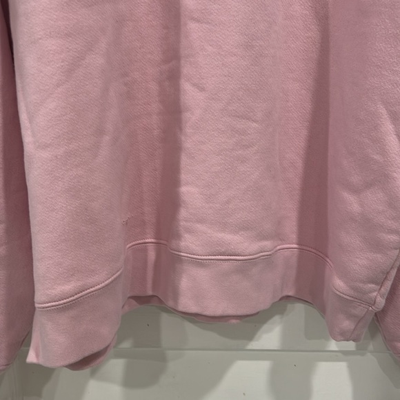 SET ACTIVE Light Pink Heavy Crew Neck Sweatshirt - Size Large - Picture 4 of 8